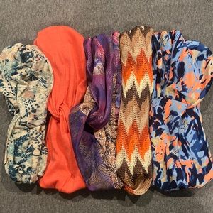 Colorful handbands/wraps